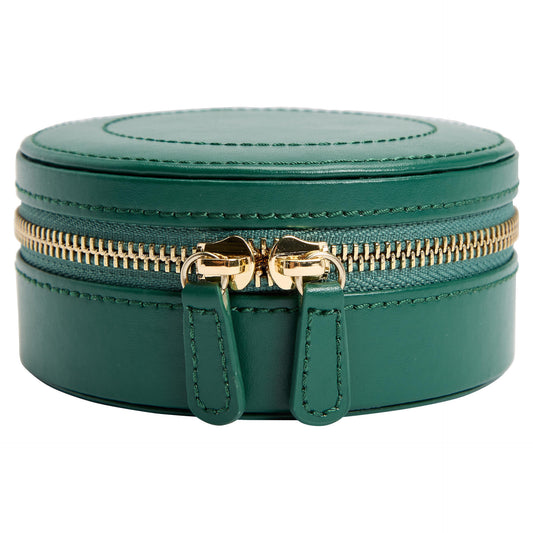 WOLF1834 SOPHIA ROUND ZIP CASE GREEN
