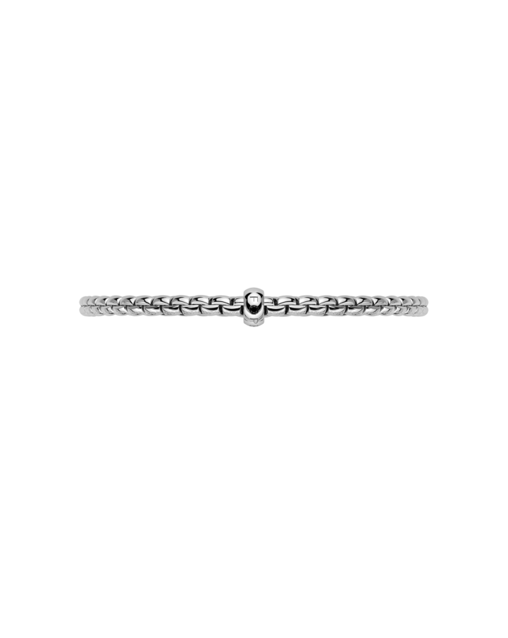 Flex'it Armband mit schwarzen Brillant (L)