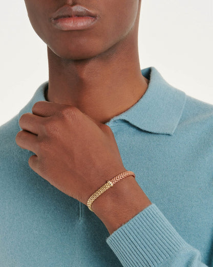 Flex'it Armband mit zweifarbigem Geflecht (S)