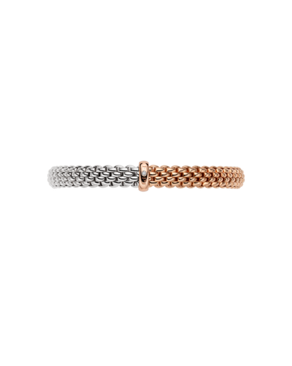 Flex'it Armband mit zweifarbigem Geflecht (S)