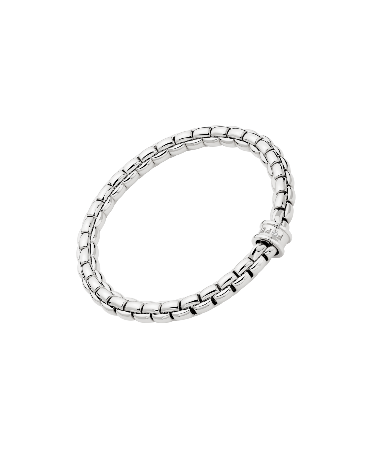 Flex'it Armband mit weissen Brillant (XL)