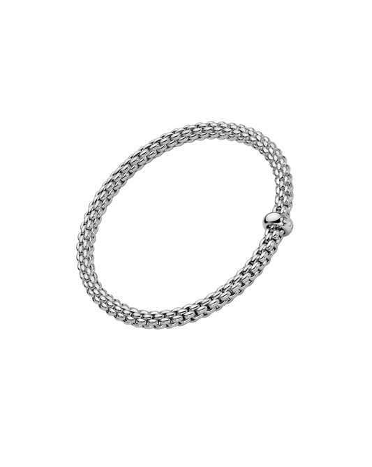 Flex'it Armband mit weissen Brillant (M)