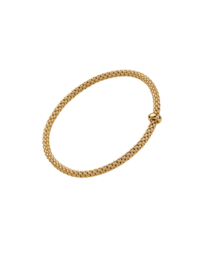 Flex'it Armband mit schwarzen Brillant (S)