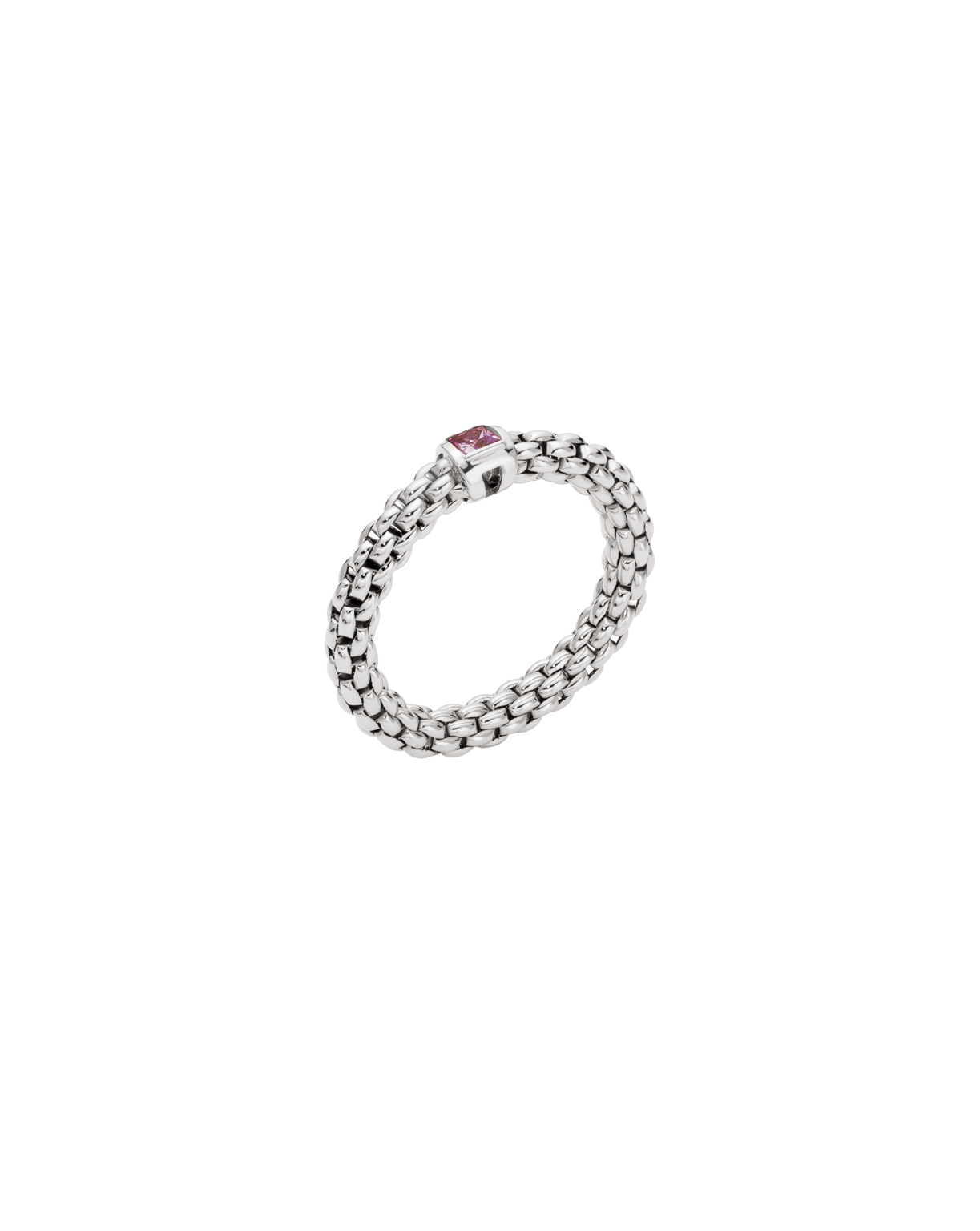 FOPE Flex'it Ring mit rosa Saphir (M)