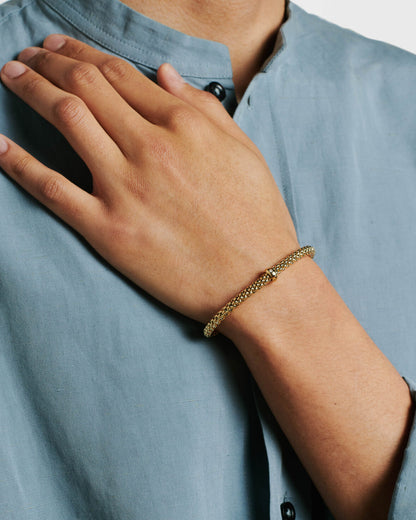 Flex'it Armband mit weissen Brillant (XL)