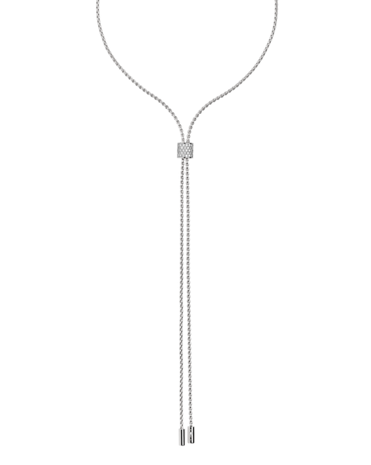 Slider Halskette mit pavé Diamanten