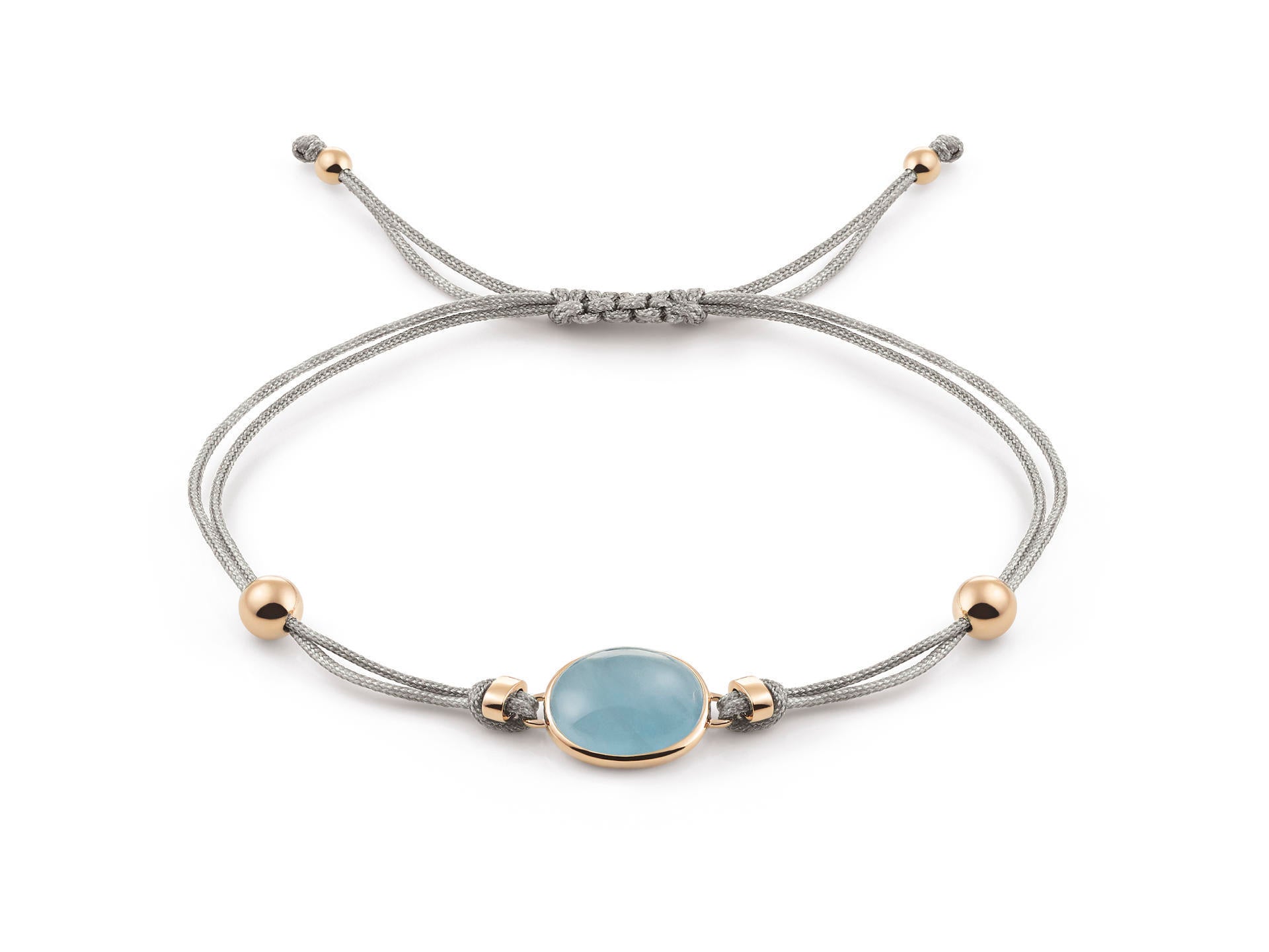 AMICI ARMBAND AQUAMARIN MILKY