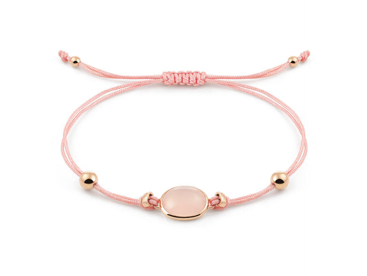 AMICI ARMBAND CHALCEDON PINK