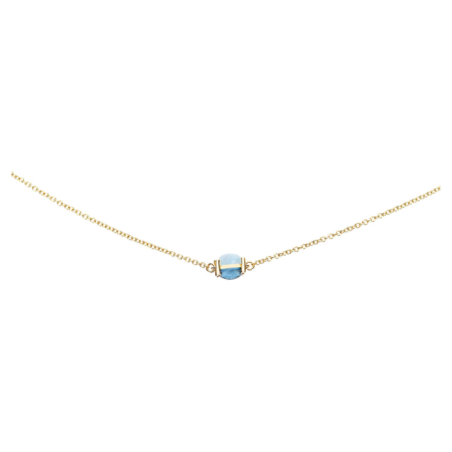 NANIS Collier "Choker DANCING AZURE "