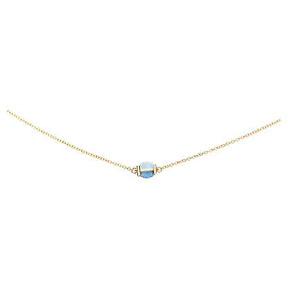 NANIS Collier "Choker DANCING AZURE "