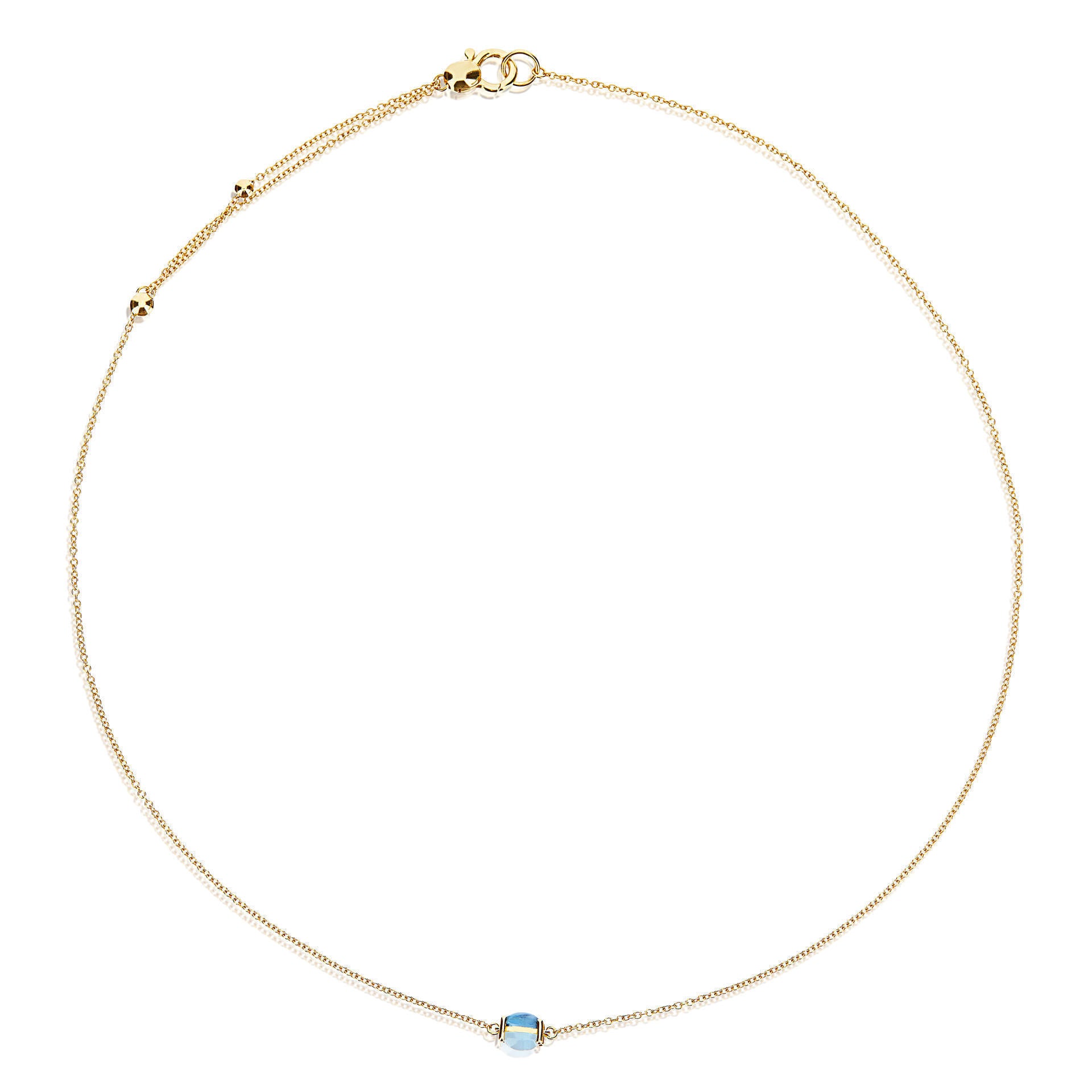 NANIS Collier "Choker DANCING AZURE "