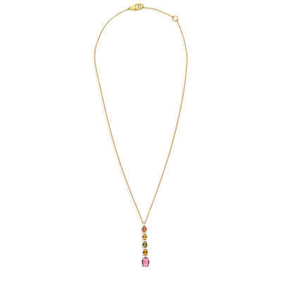 NANIS COLLIER " DANCING TOURMALINES"