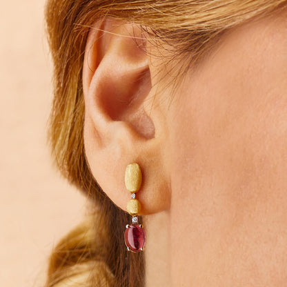 NANIS OHRHÄNGER "DANCING TOURMALINES"