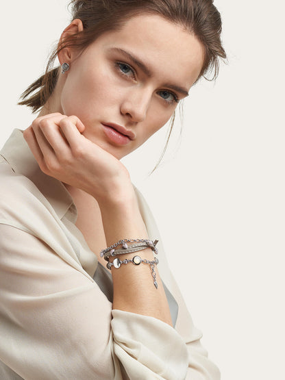 TAMARA COMOLLI BOUTON ARMBAND CASHMERE