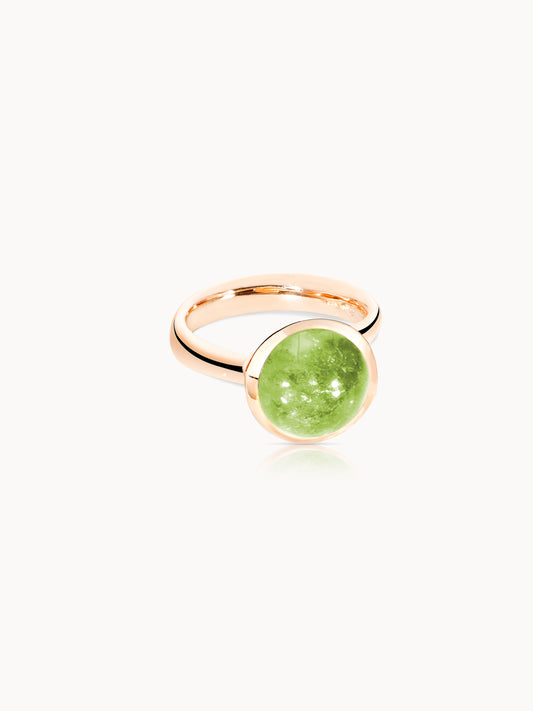 TAMARA COMOLLI BOUTON RING LARGE PERIDOT