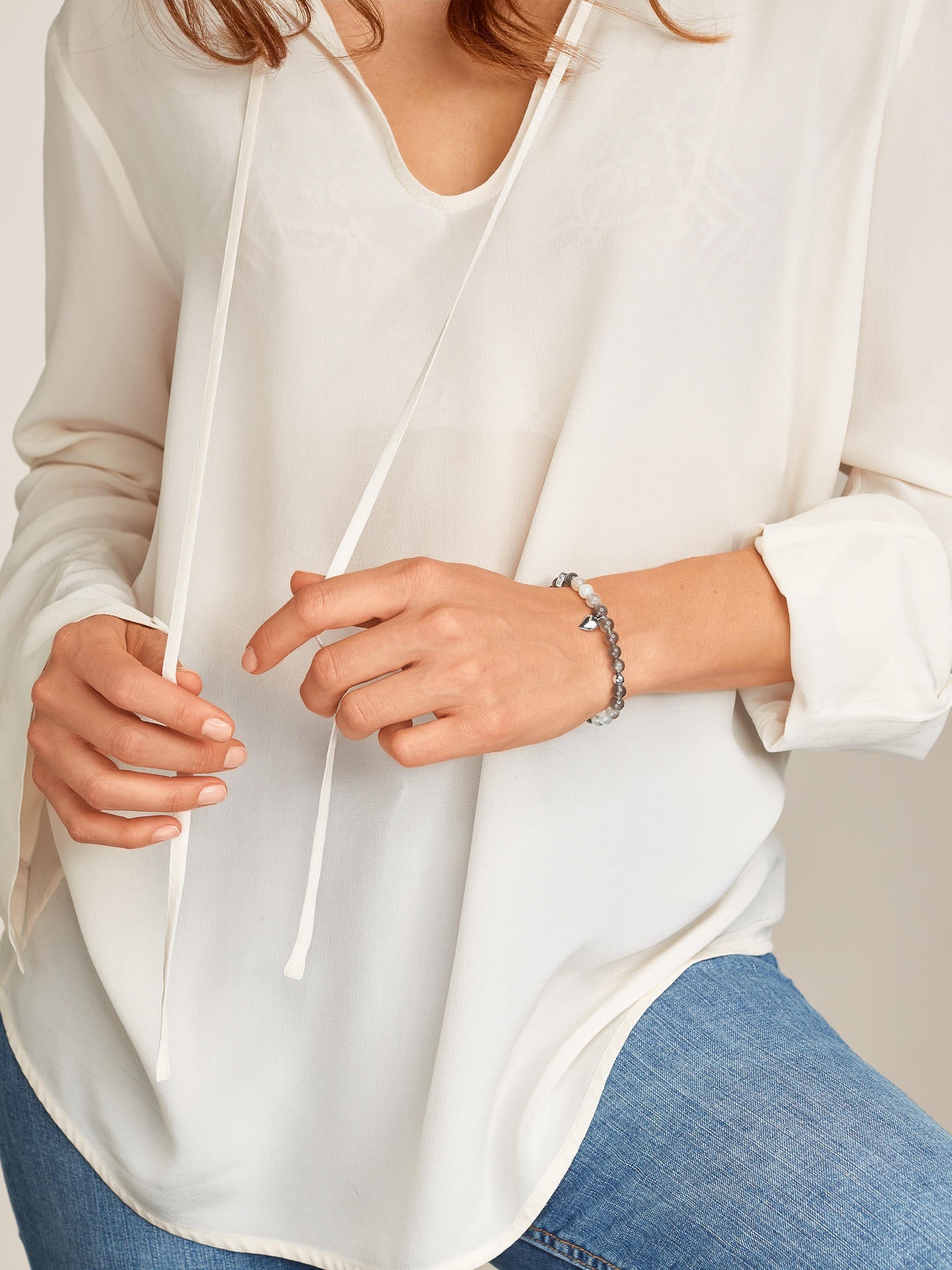 TAMARA COMOLLI INDIA DROP ARMBAND MEDIUM CASHMERE