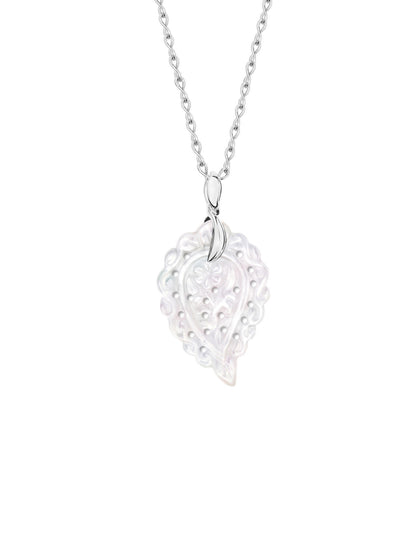 TAMARA COMOLLI INDIA LEAF ANHÄNGER SMALL PERLMUTT