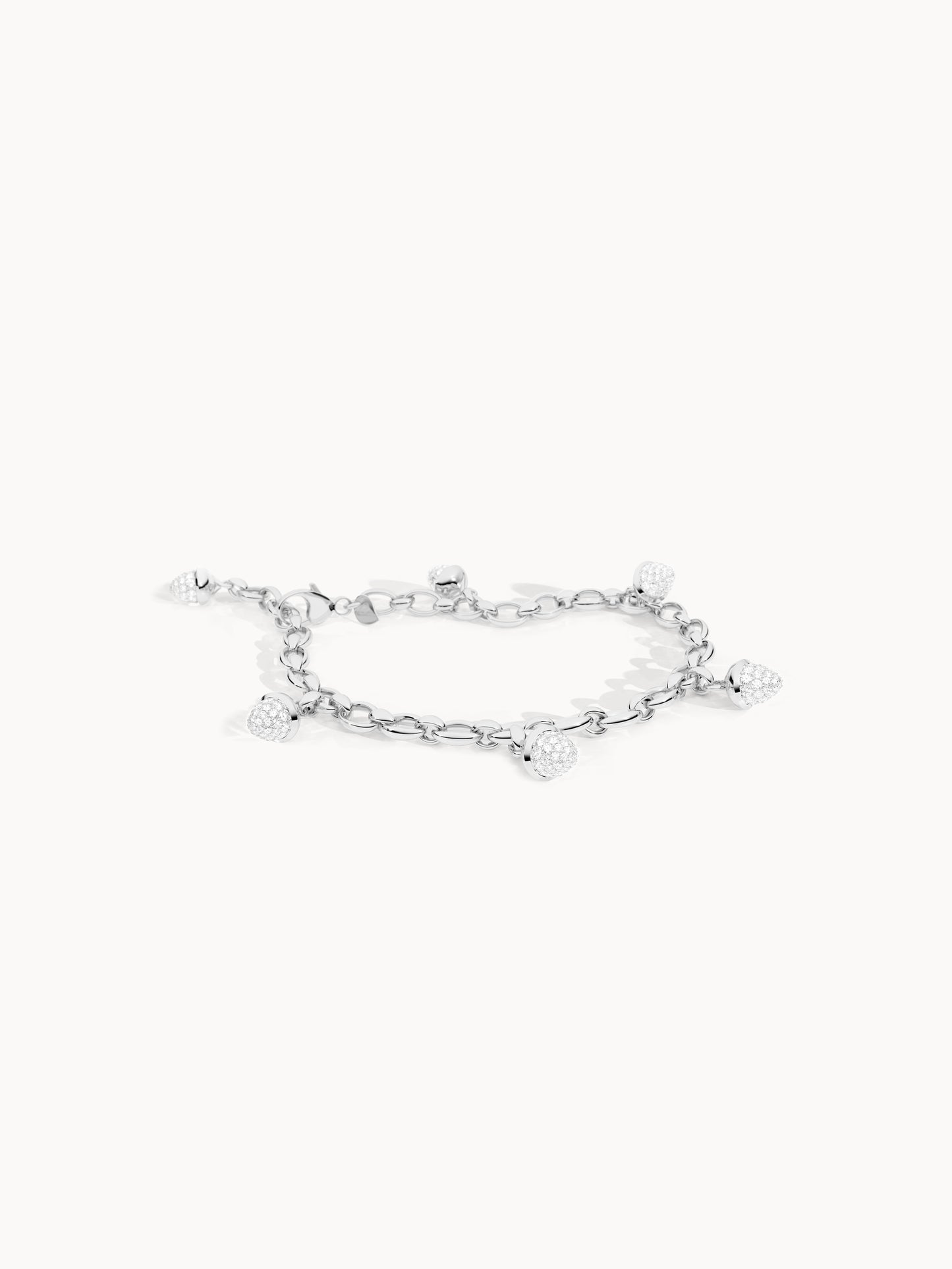 TAMARA COMOLLI MIKADO CHARM ARMBAND MIT DIAMANT PAVE