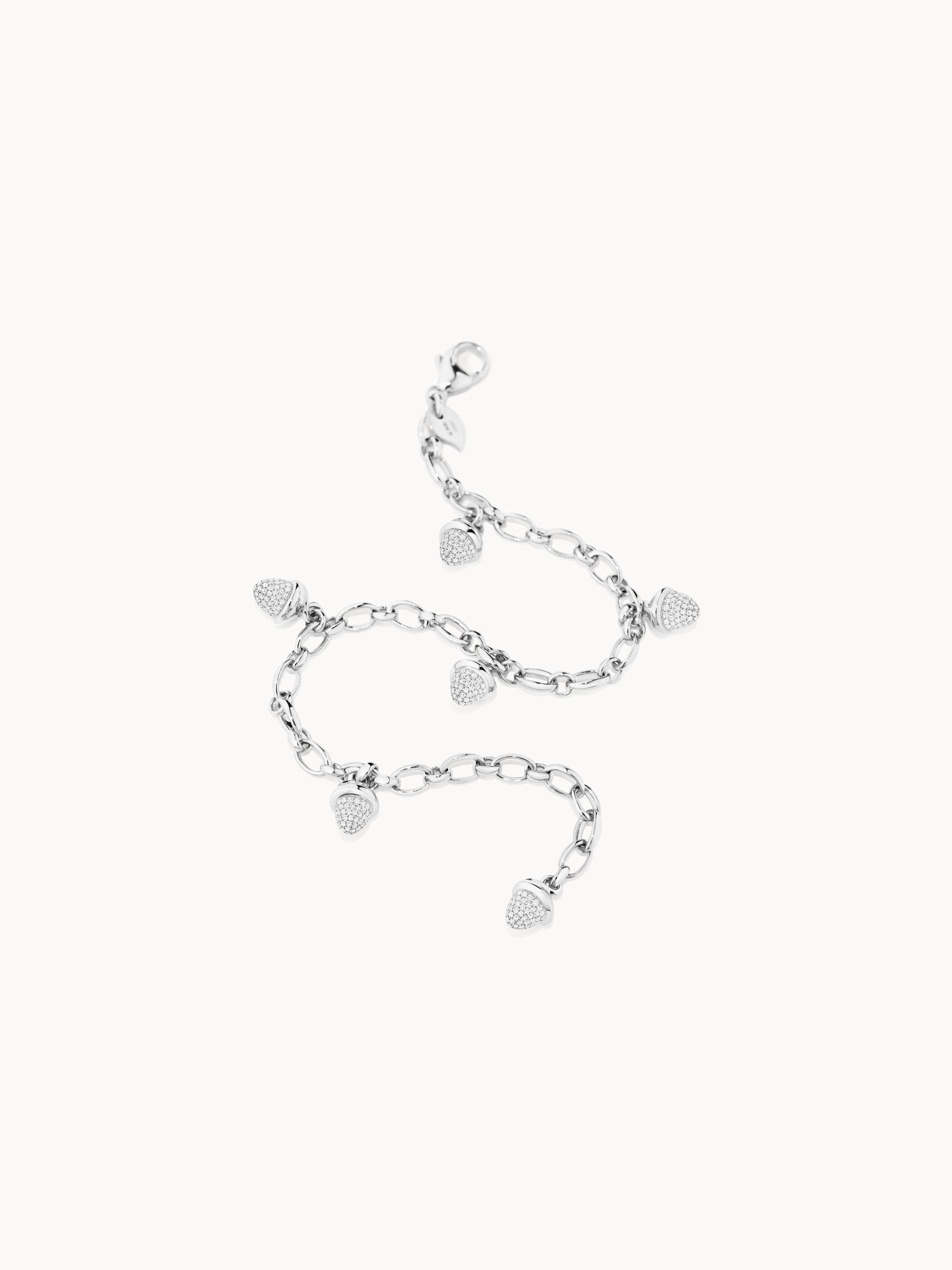 TAMARA COMOLLI MIKADO CHARM ARMBAND MIT DIAMANT PAVE
