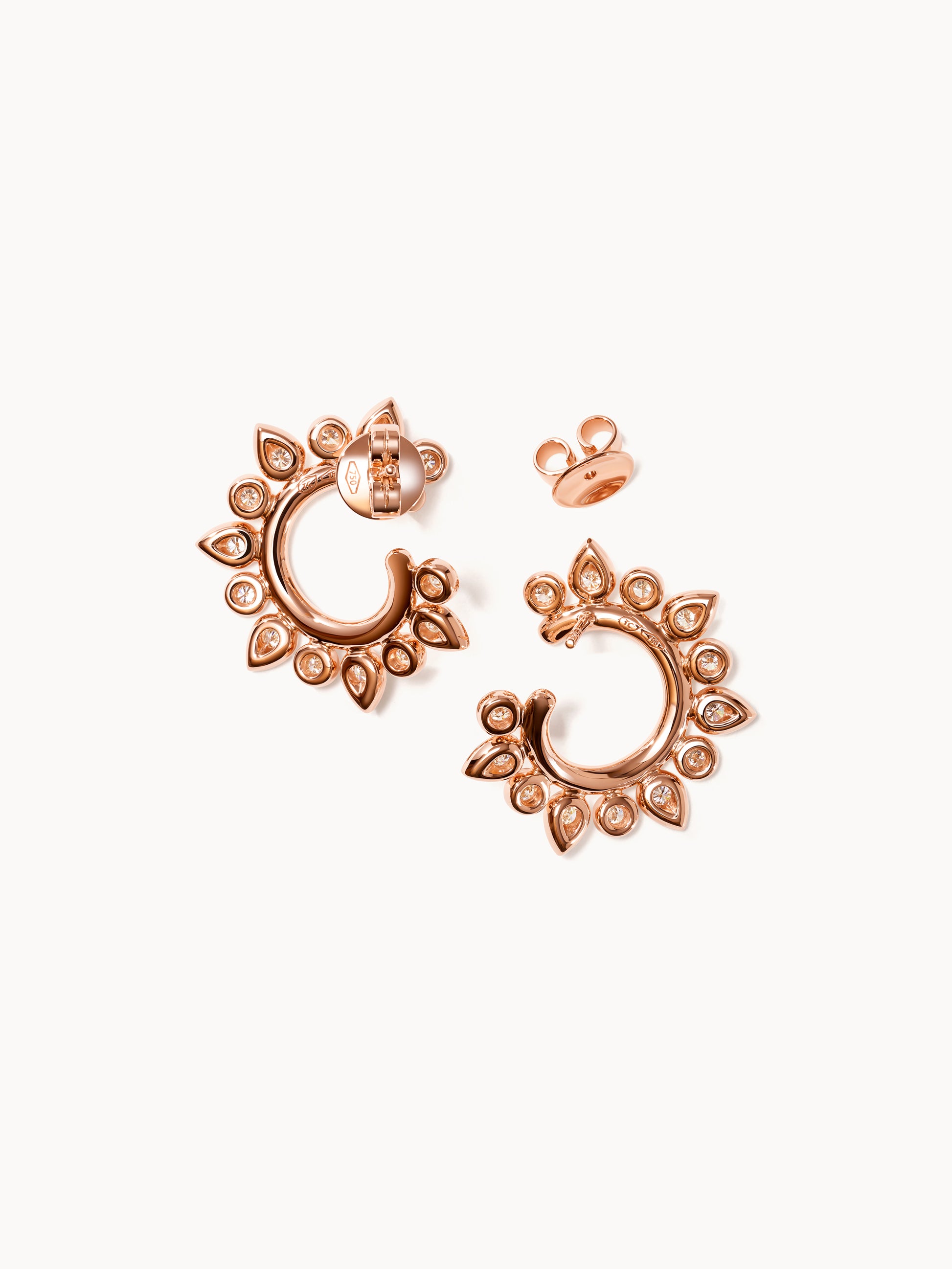 TAMARA COMOLLI OHRSTECKER GYPSY HOOP SUN CLASSIC CRAWLER CLASSIC