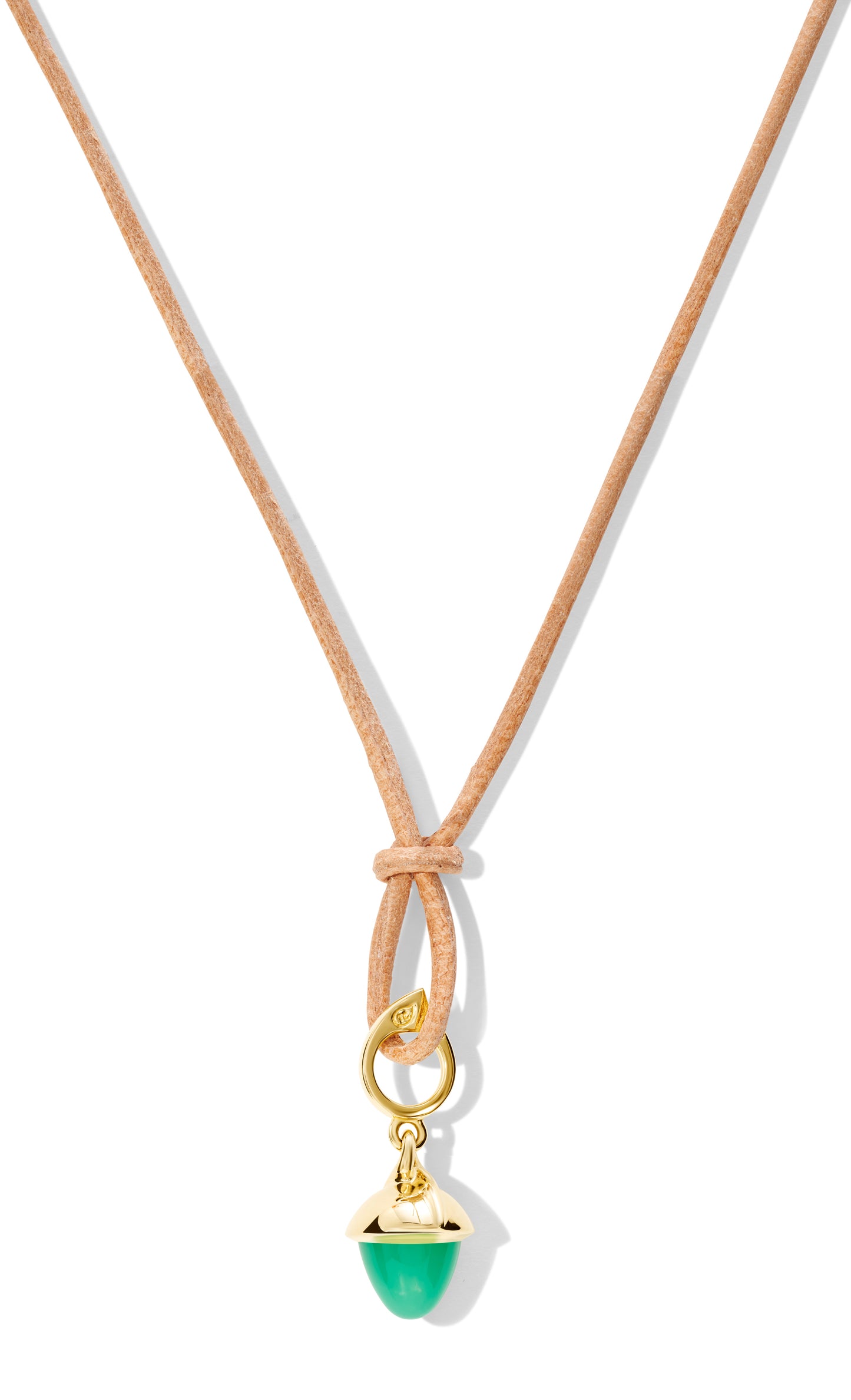 TAMARA COMOLLI PENDANT MIKADO FLAMENCO CHRYSOPRASE