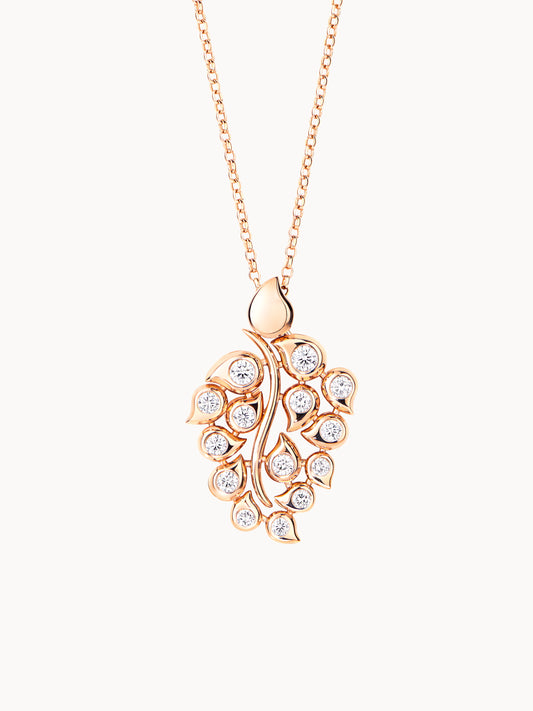 TAMARA COMOLLI PENDANT SNOWFLAKES LEAF CLASSIC 'CANDY'