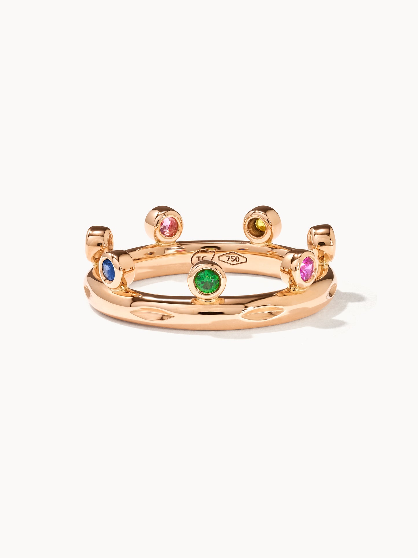 TAMARA COMOLLI RING GPYSY CROWN 'CANDY'