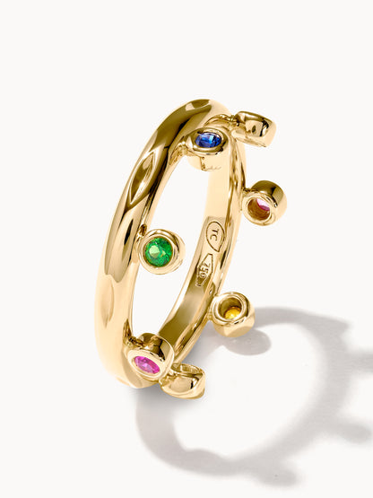 TAMARA COMOLLI RING GPYSY CROWN 'CANDY'