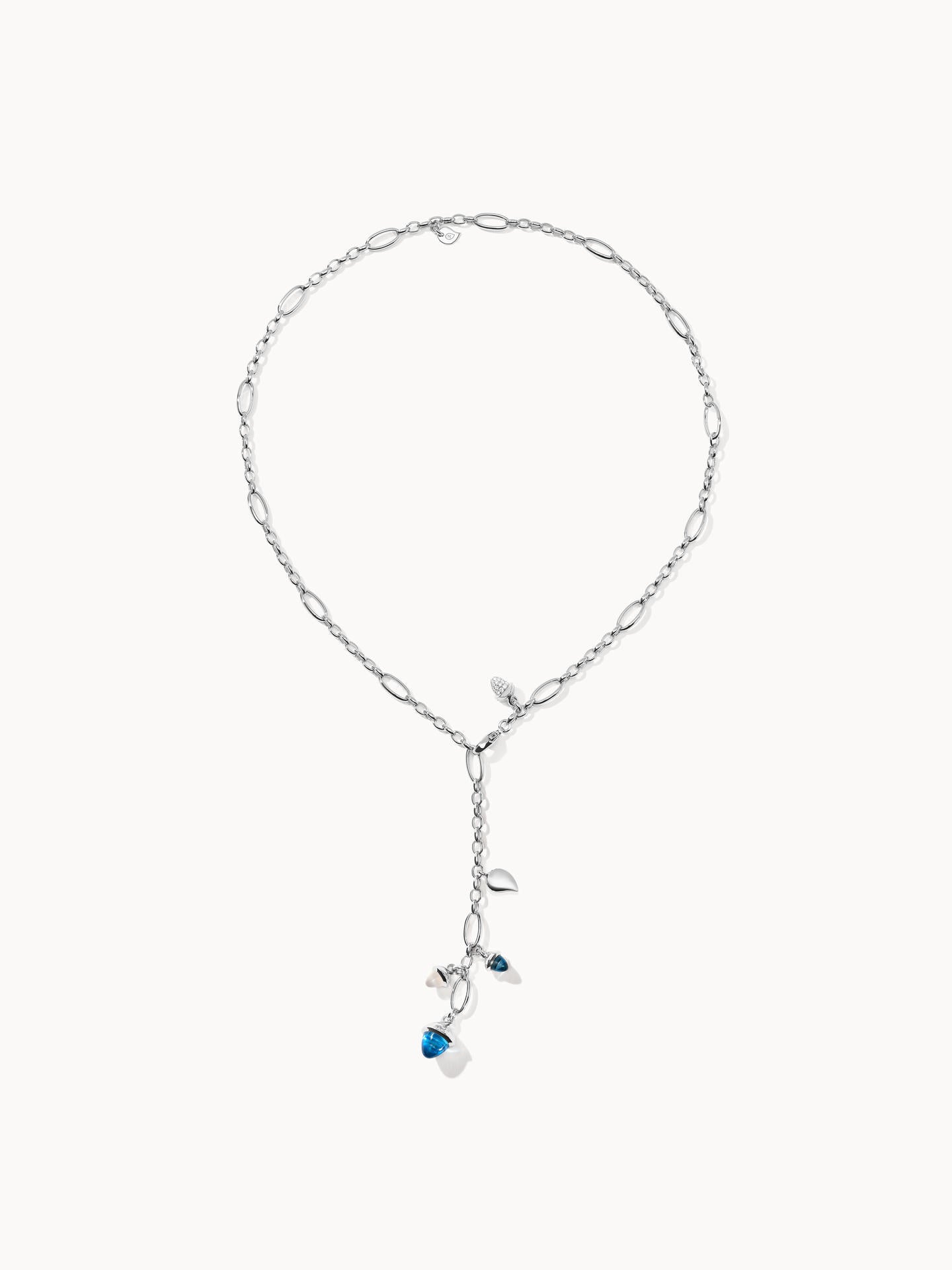TAMMARA COMOLLI MIKADO COLLIER DELICATE OCEAN MIT BRILLANT PAVÉ