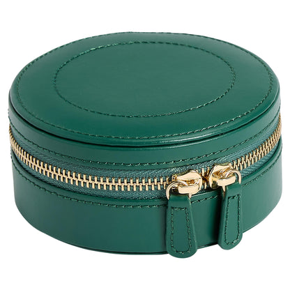 WOLF1834 SOPHIA ROUND ZIP CASE GREEN