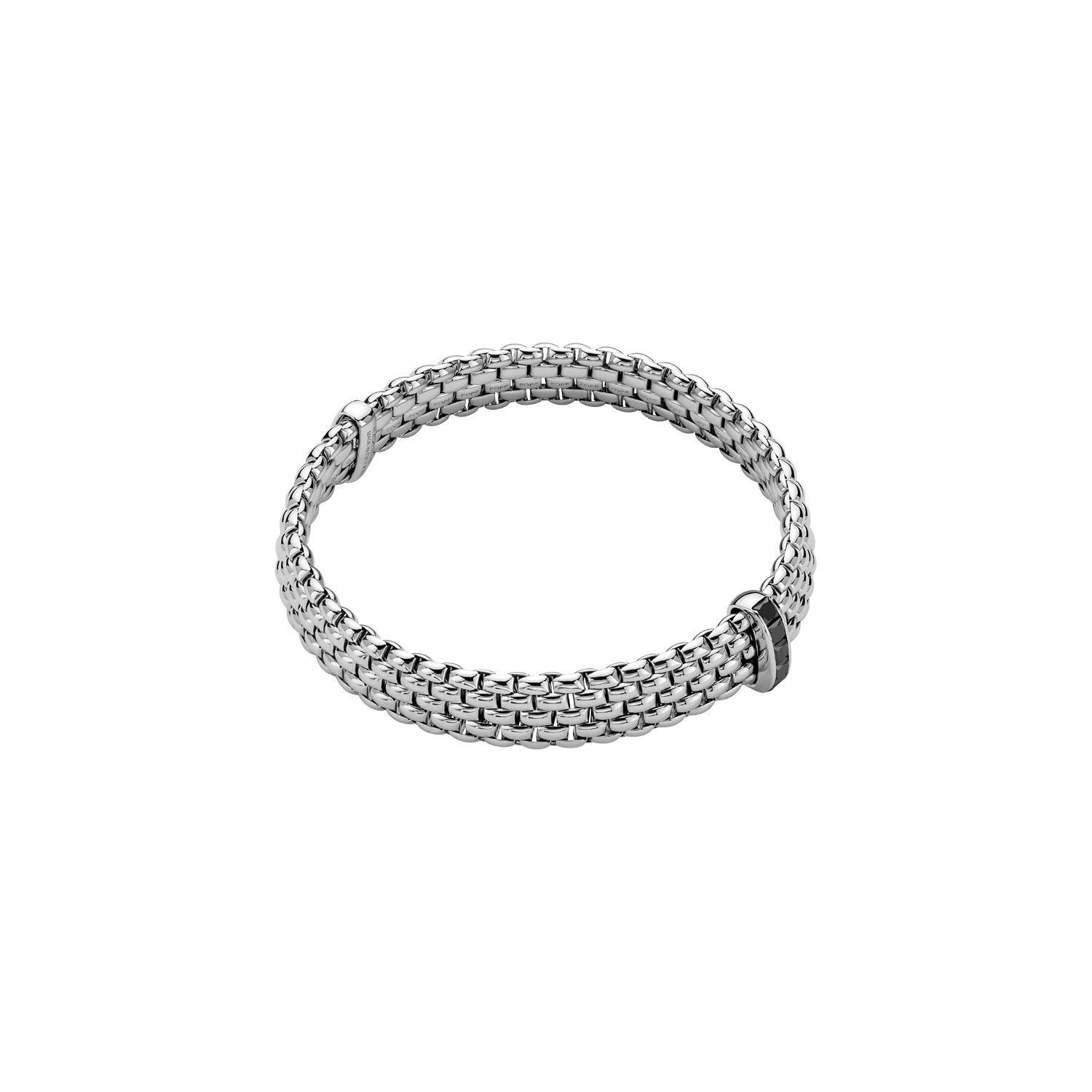 FOPE Flex'it Armband mit schwarzen Diamanten